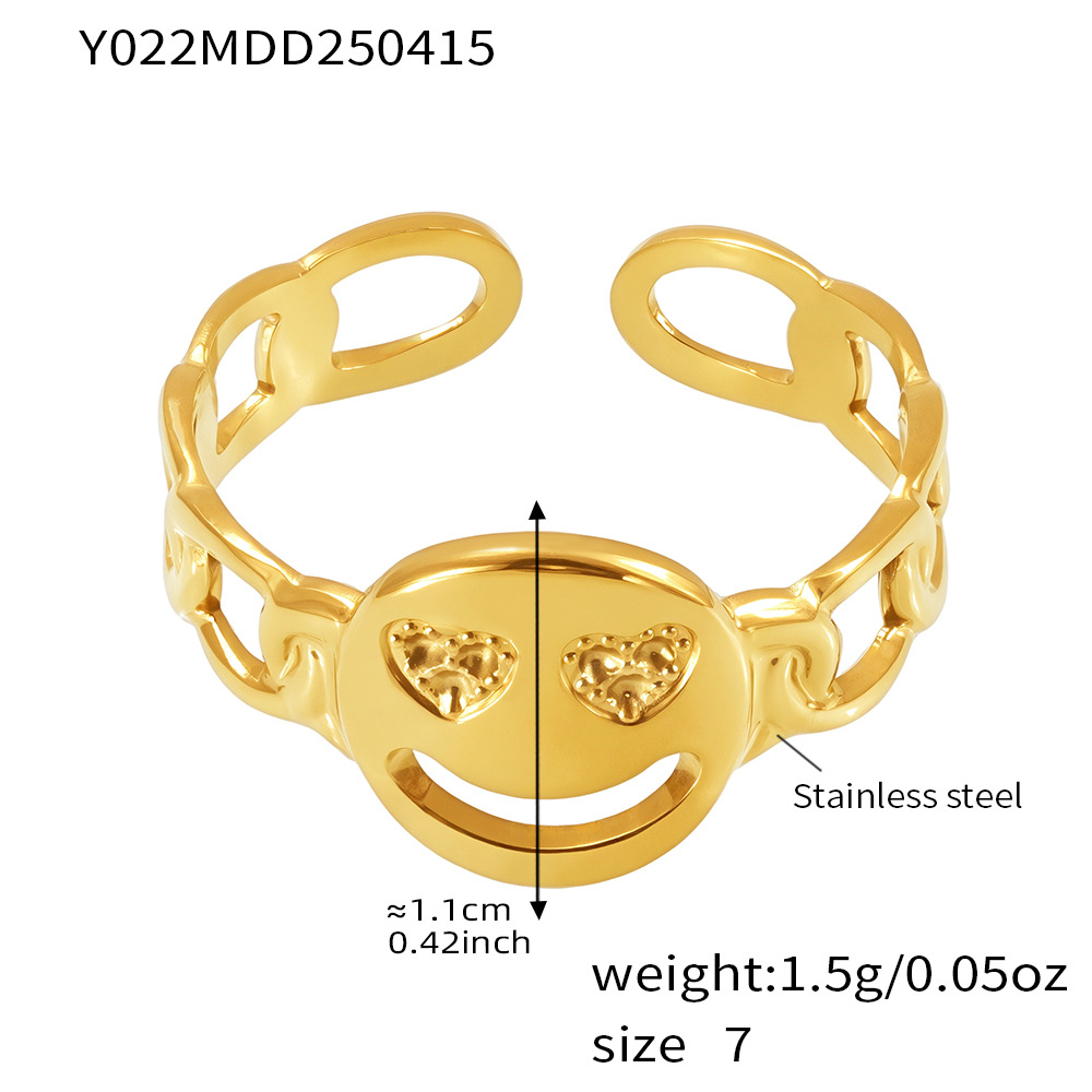 Y022-gold ring