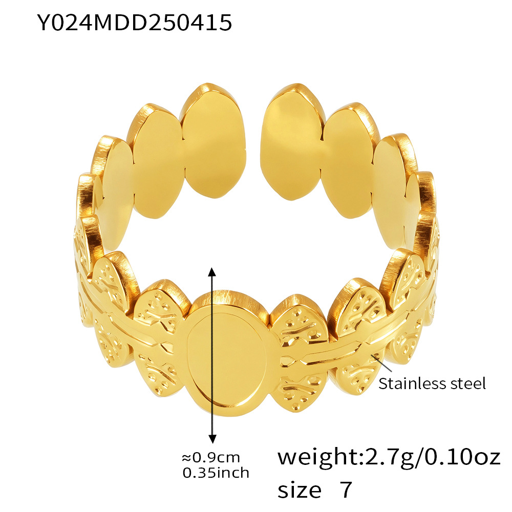 Y024-gold ring