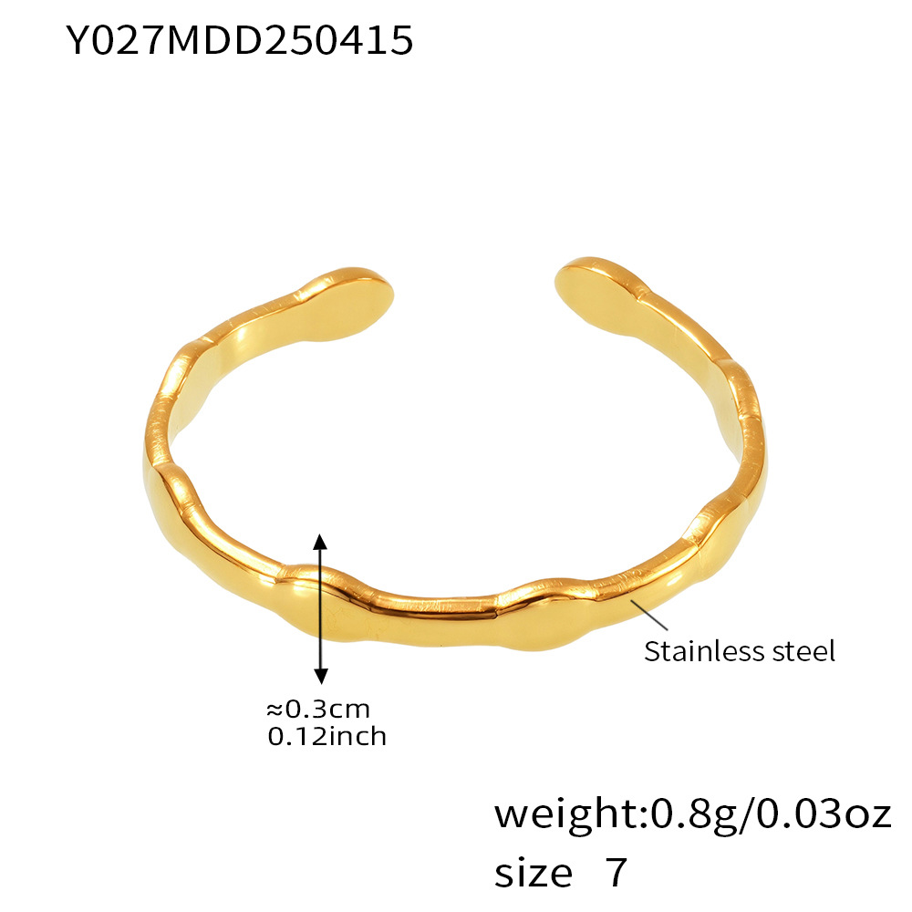 Y027-gold ring
