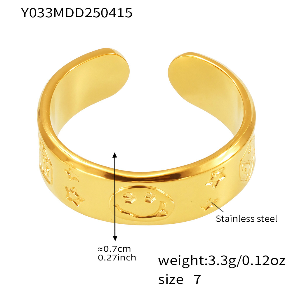 Y033-gold ring