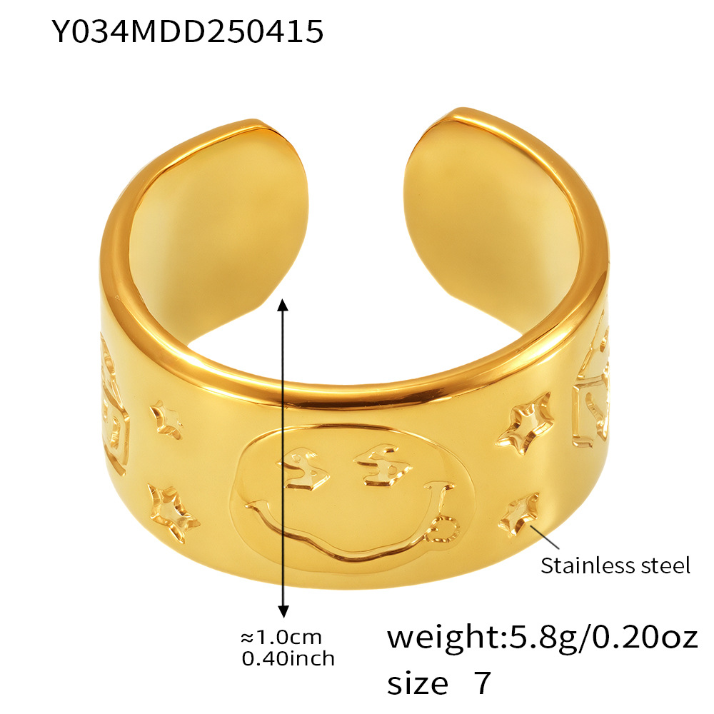 Y034-gold ring