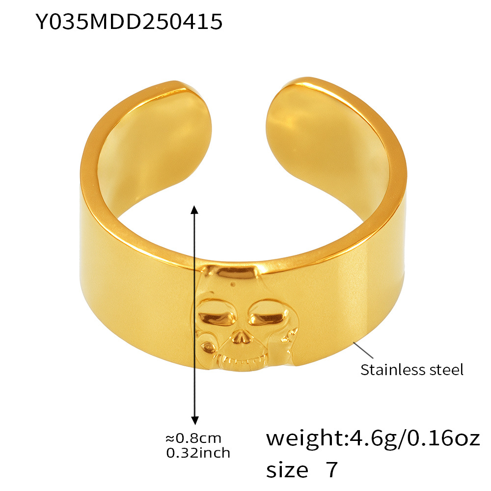 Y035-gold ring