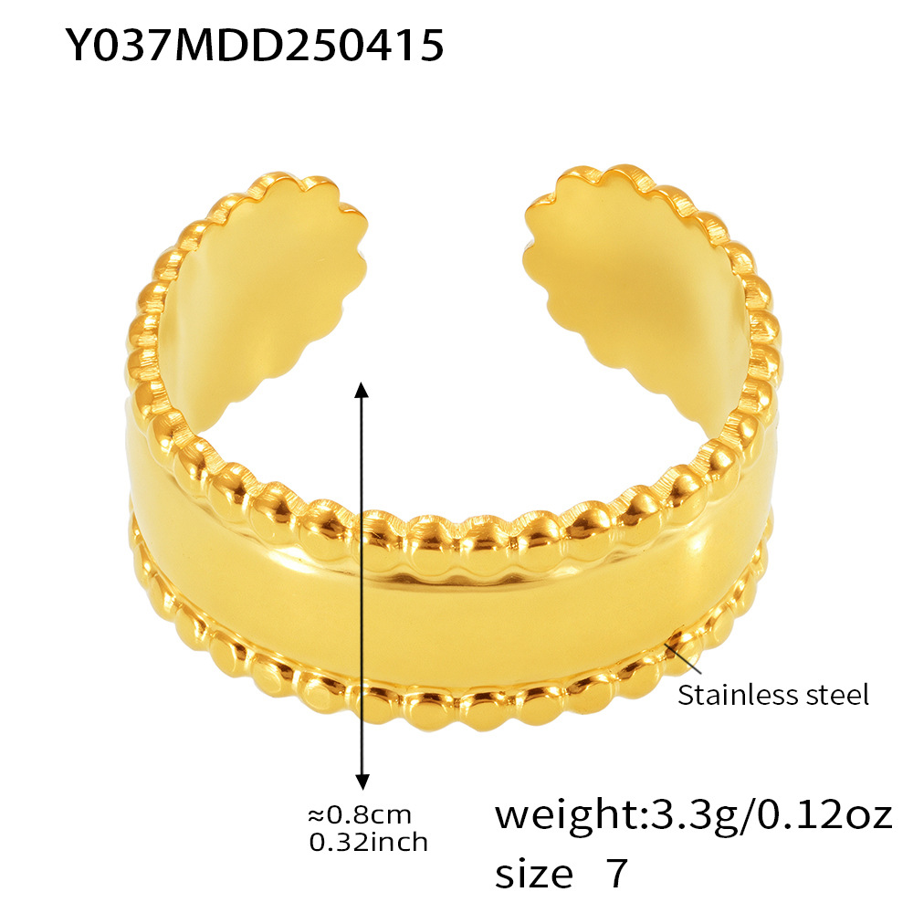 Y037-gold ring