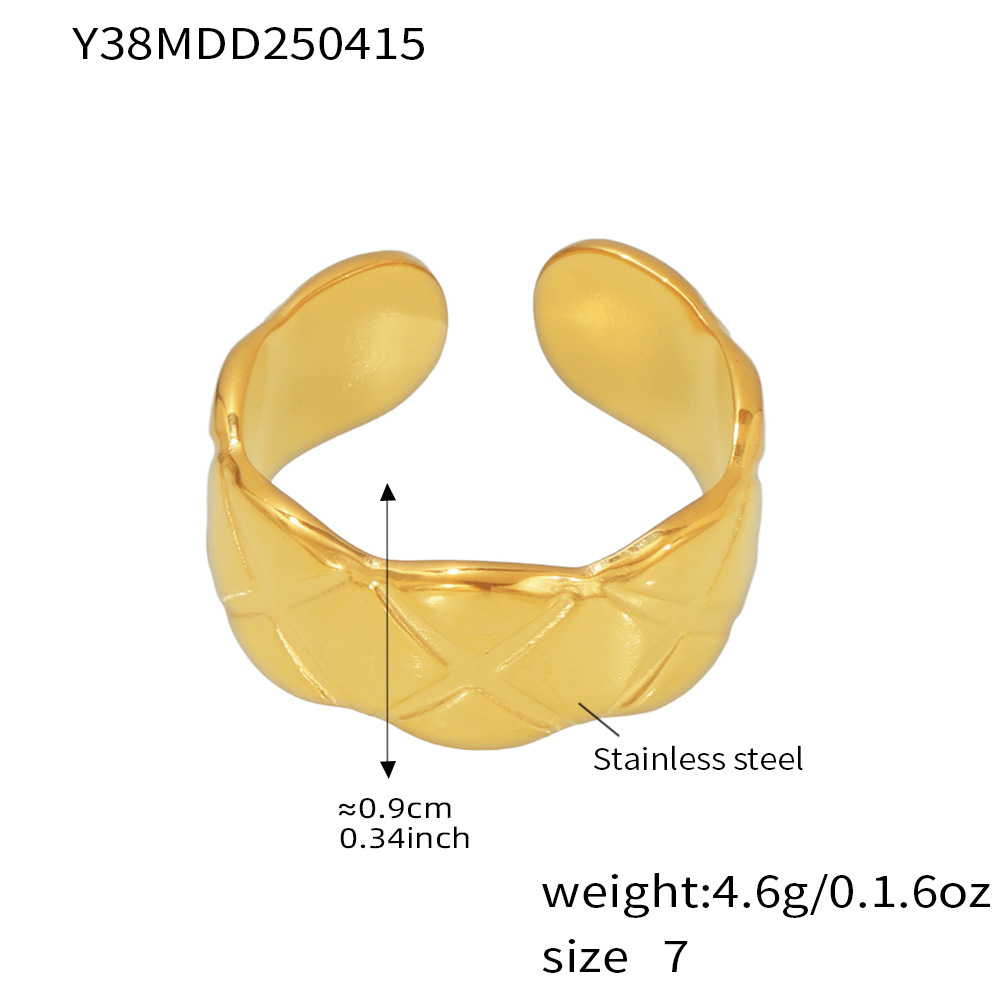 Y038-gold ring