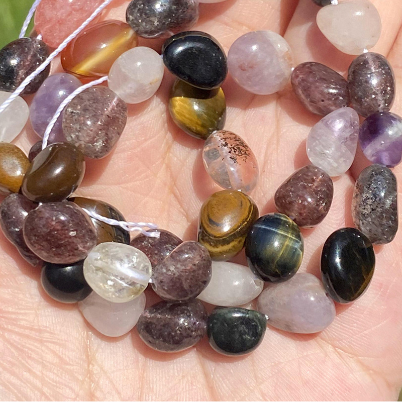 10-13mm shaped colored stone