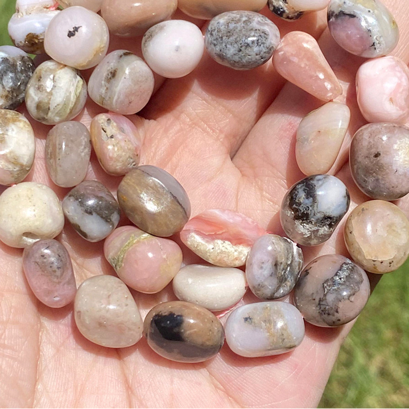 10-13mm pink opal