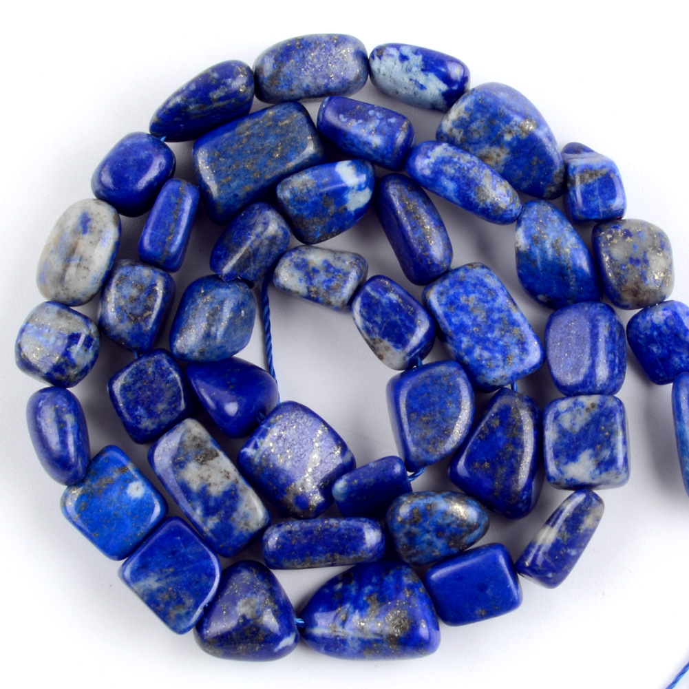 8-10mm shaped lapis lazuli