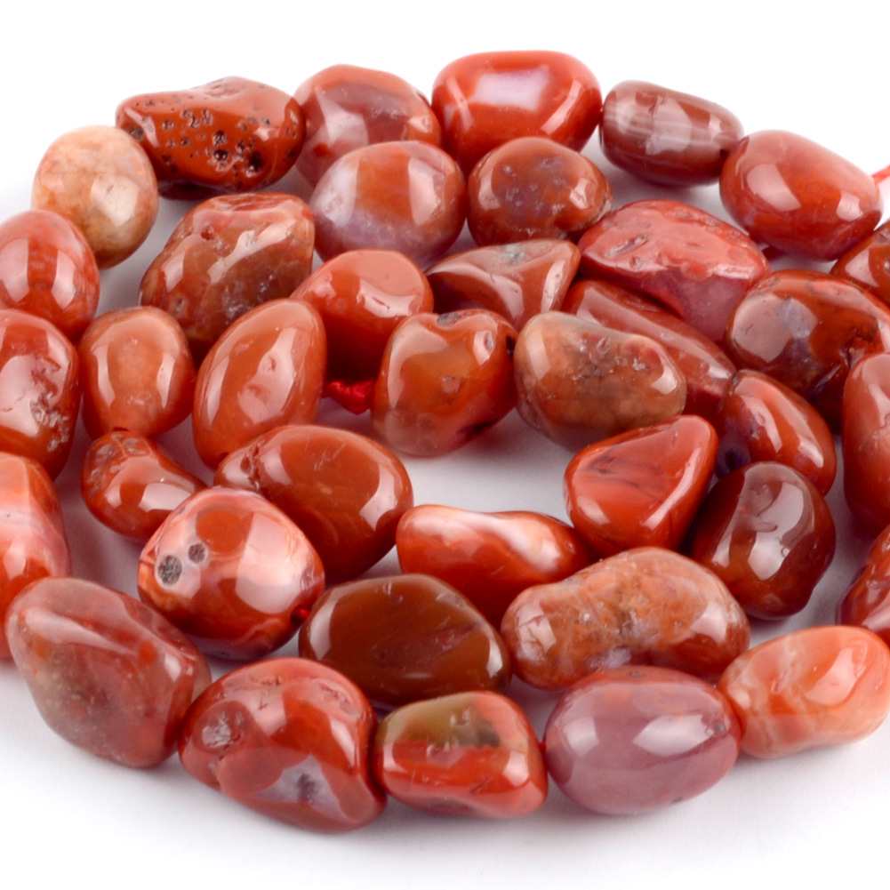 8-10mm shaped southern red agate