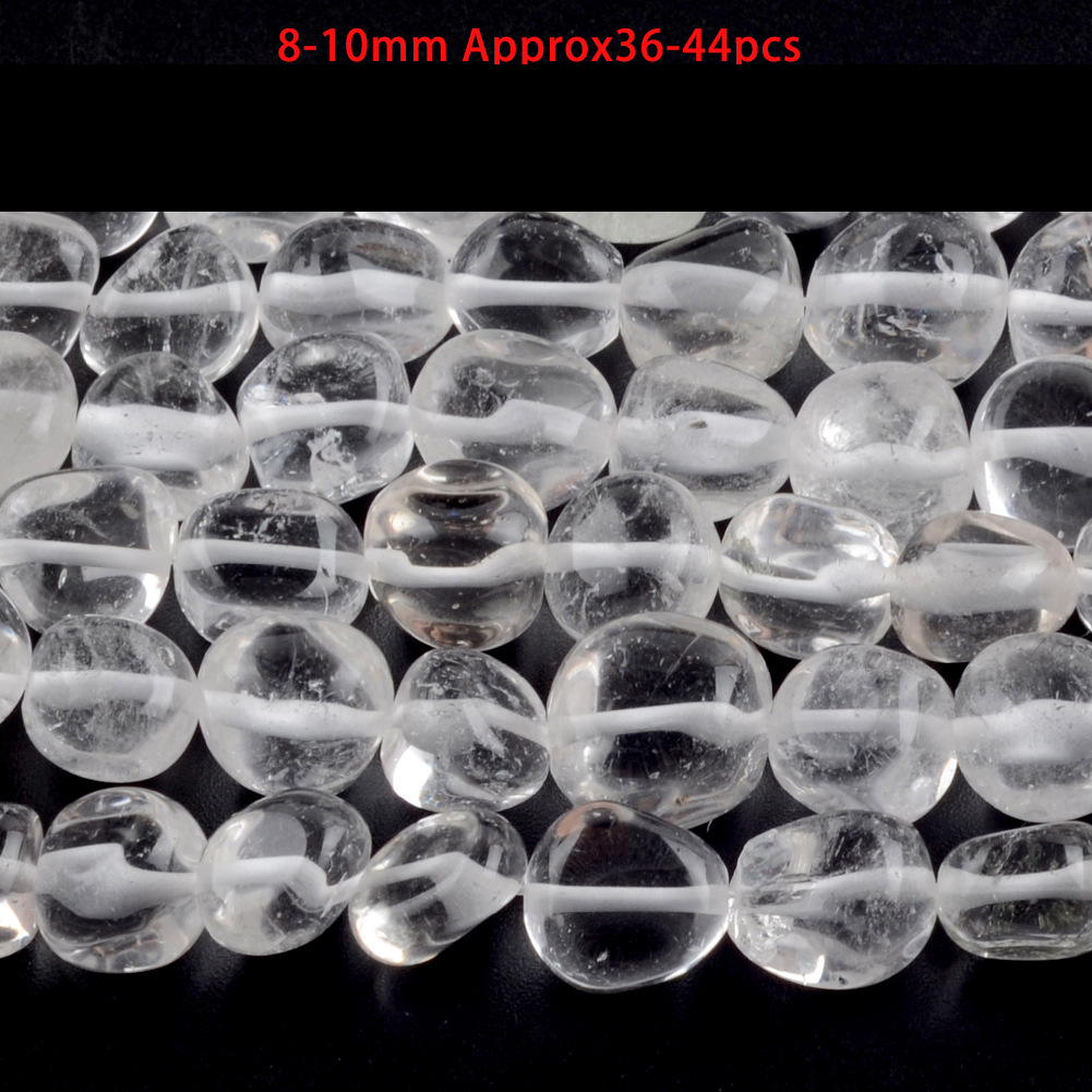 Shape 8-10mm white crystal