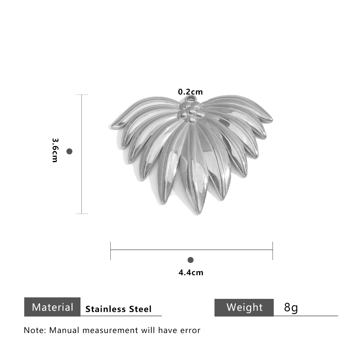 Steel color leaves 44*36