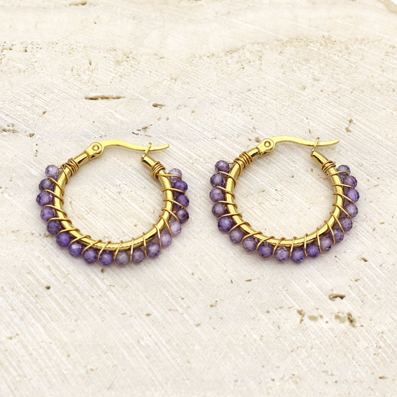 Purple zircon