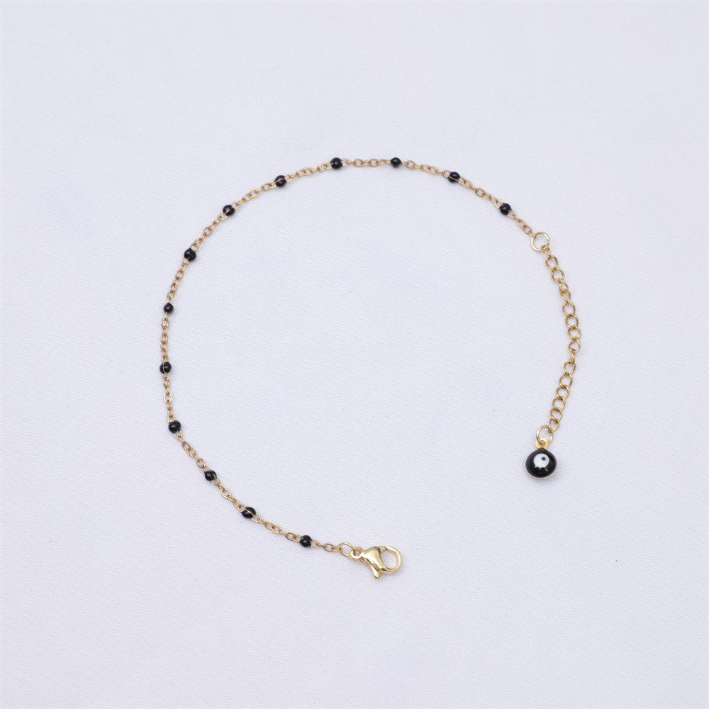 Tail chain eyes gold   Black