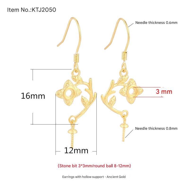 Type C- ancient gold {Stone position upper 3mm/lower 8-12mm}
