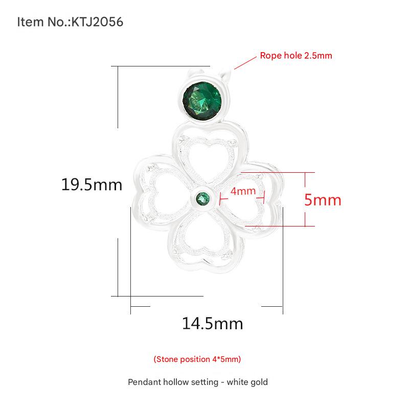 KTJ2056 White Gold (4*5)