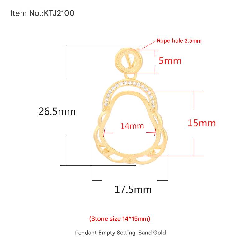 KTJ2100 sand gold (14*15)