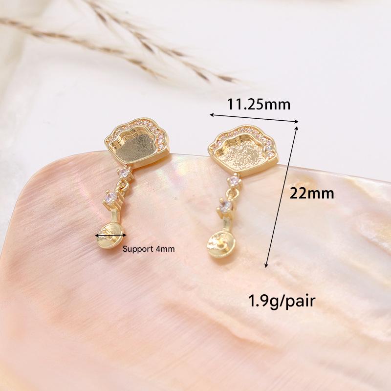 Champagne gold h-12897 empty support