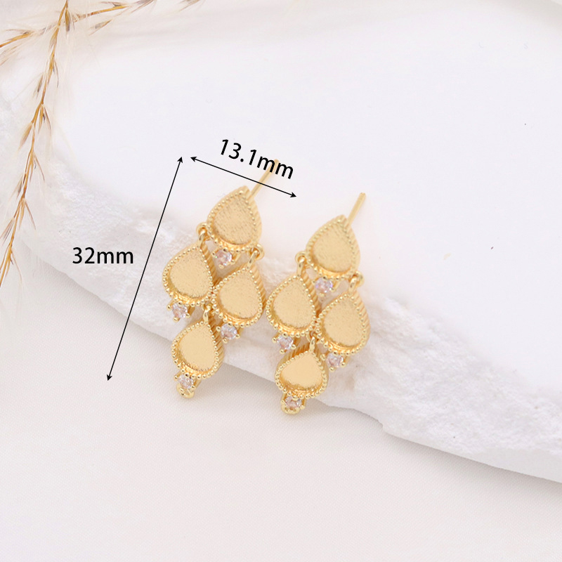 Champagne gold h-13099 empty tray