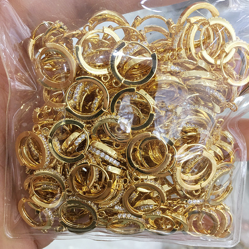 E33 18K gold color retention (with hanging)