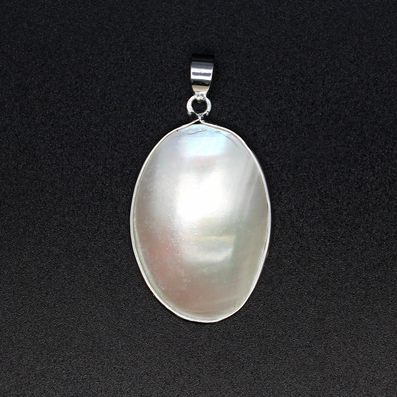 White shell-silver