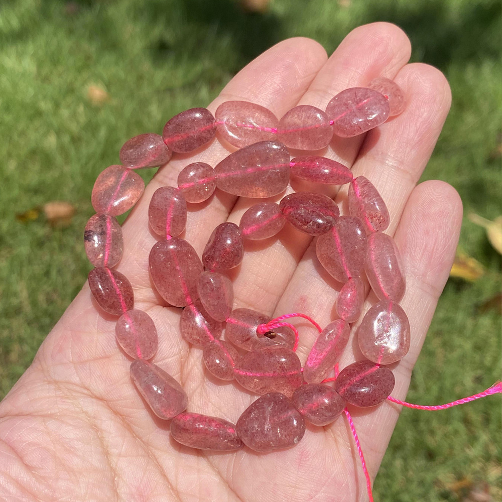 8-10mm shaped strawberry crystal 1