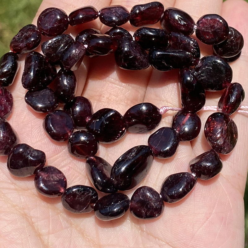 8-10mm shaped garnet