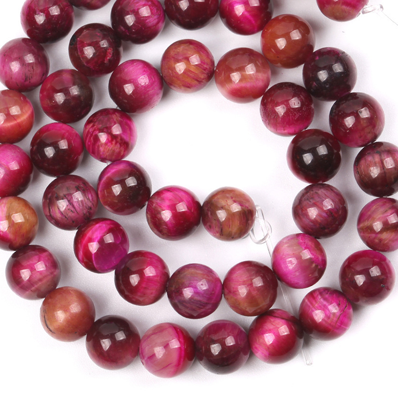 Rose Red Tiger Eye B grade