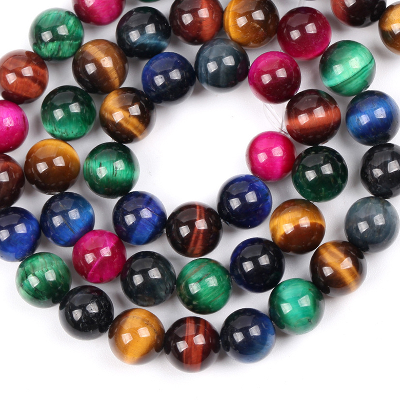 Colorful tiger eye
