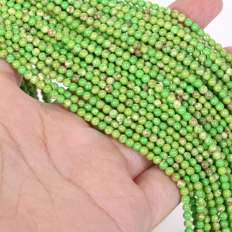 Turquoise apple green