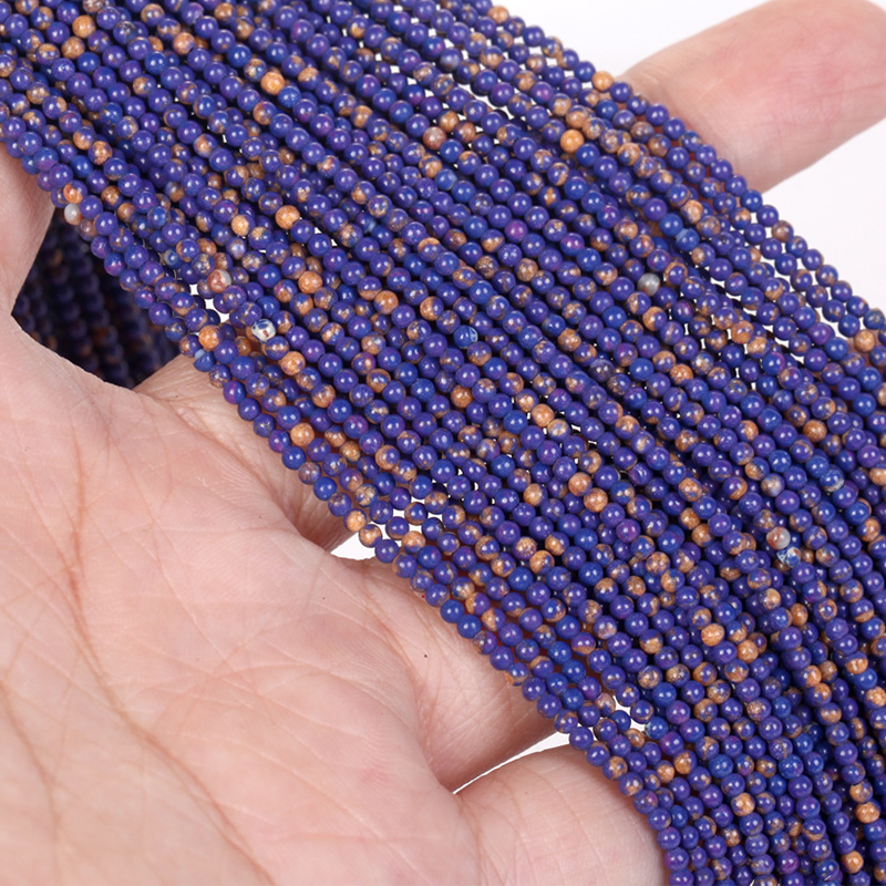 Turquoise deep purple yellow