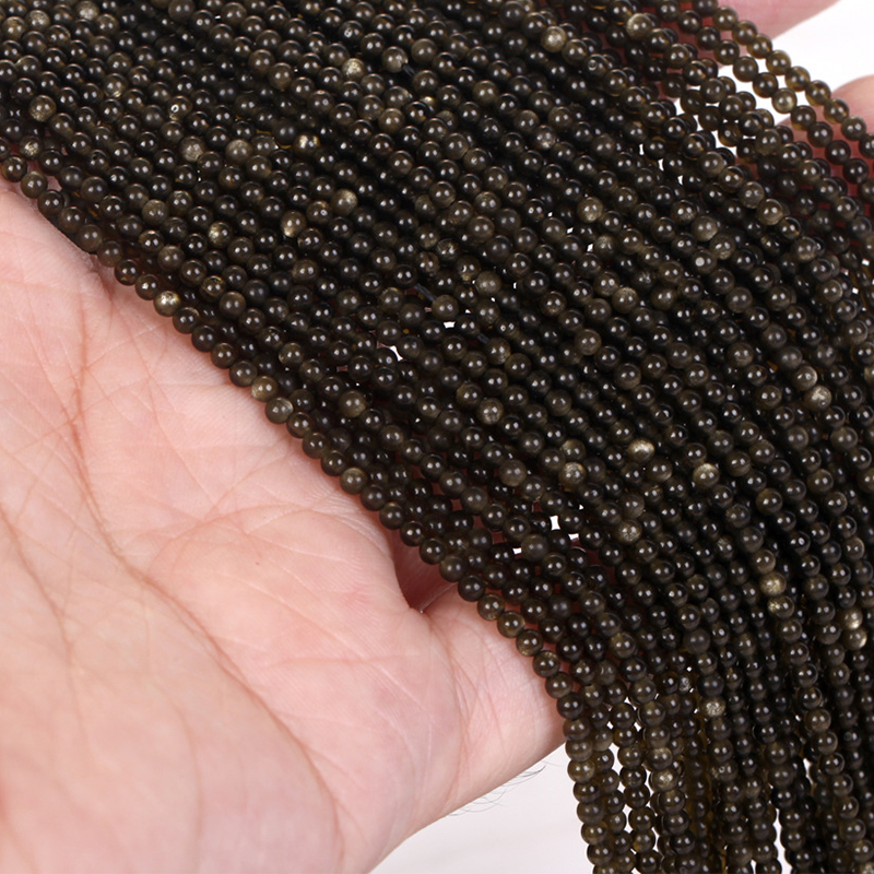 Gold obsidian