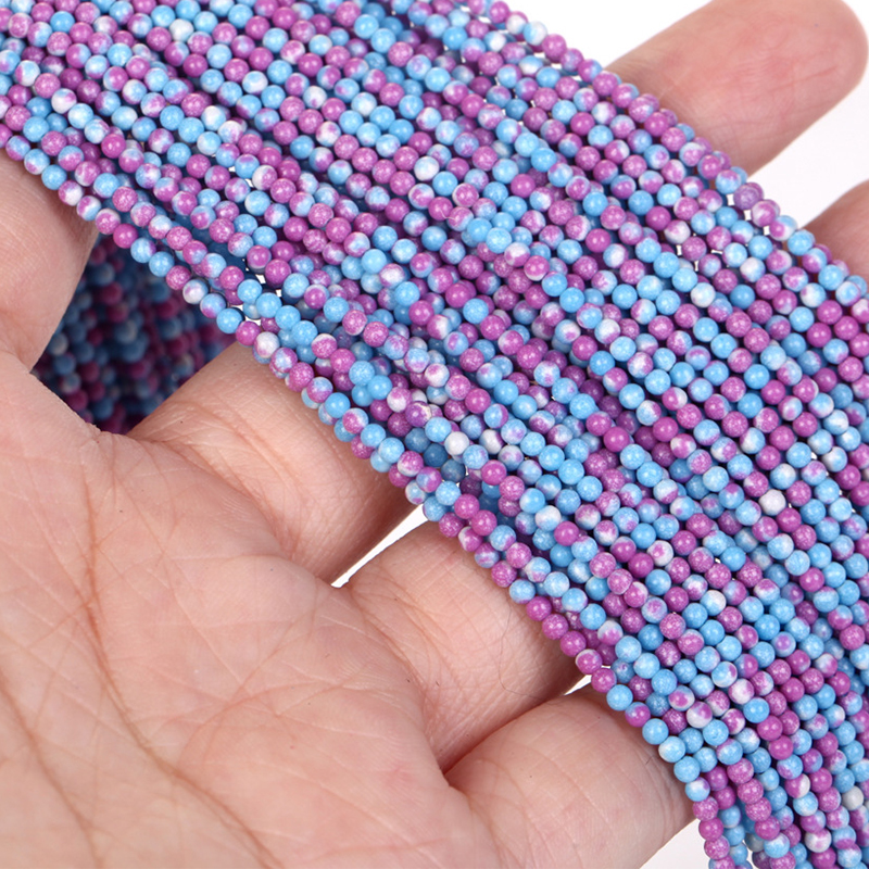 Purple blue turquoise