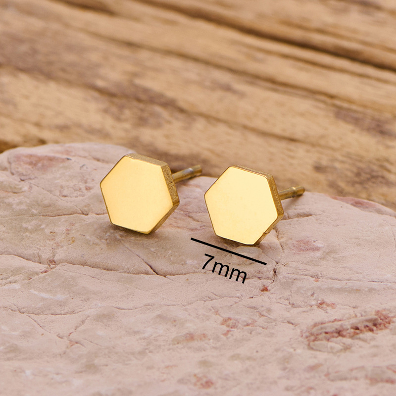 Hexagon gold