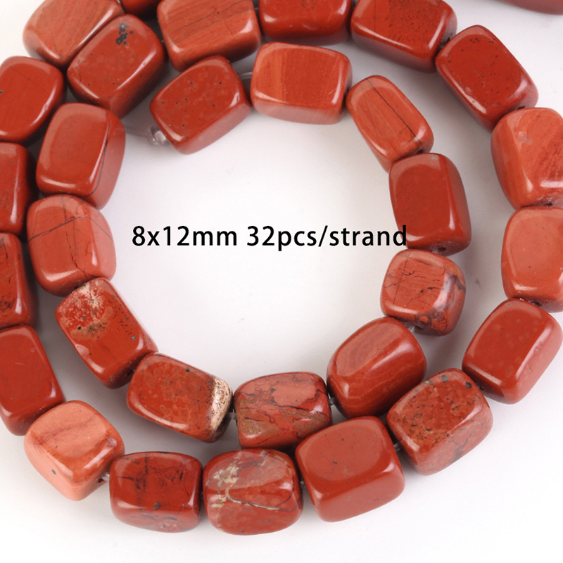 8x12mm cuboid red stone