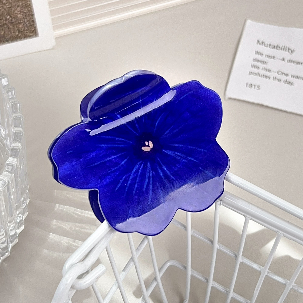 Blue hydrangea