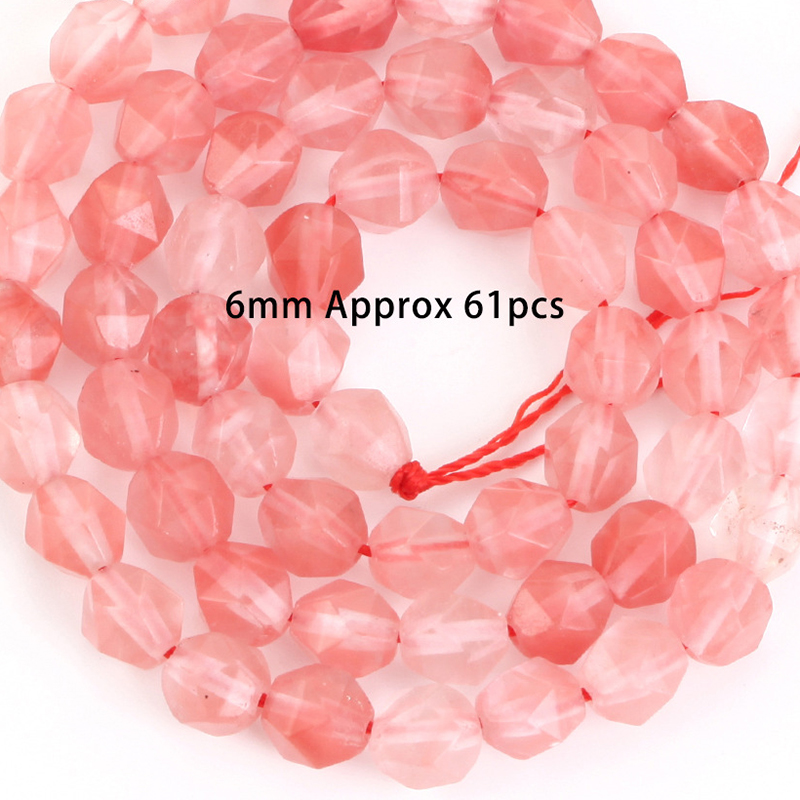 6mm all-cut watermelon red