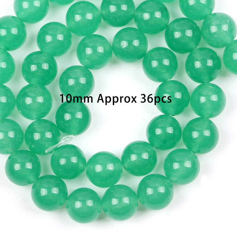 10mm b color green aventurine