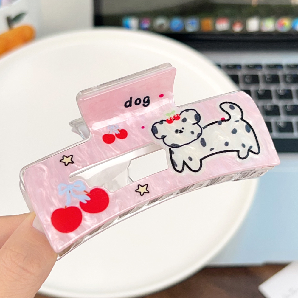Pink cherry puppy