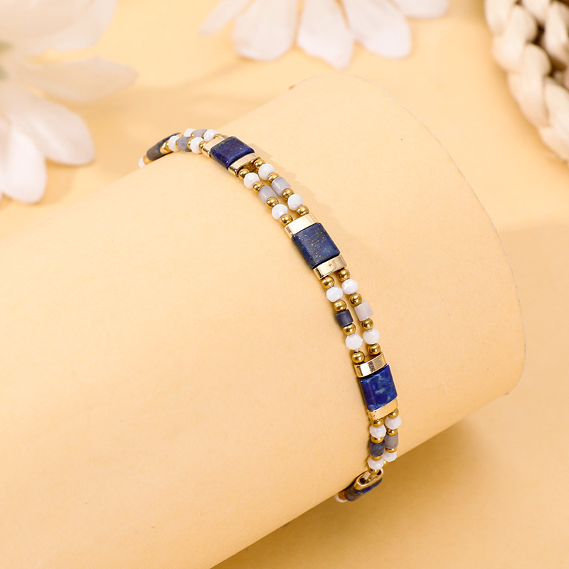 Lapis Lapis Lapis Bracelet