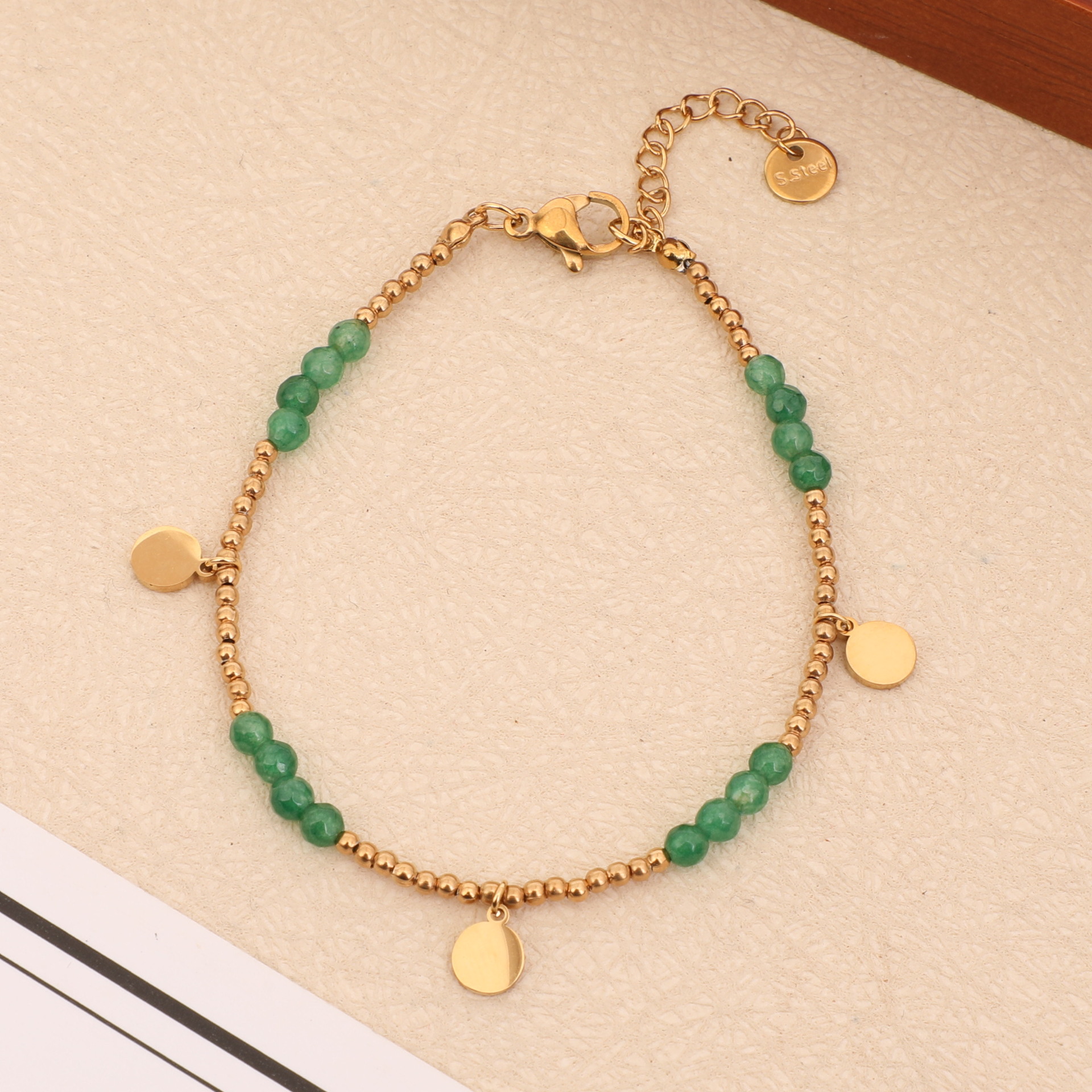 green agate stone