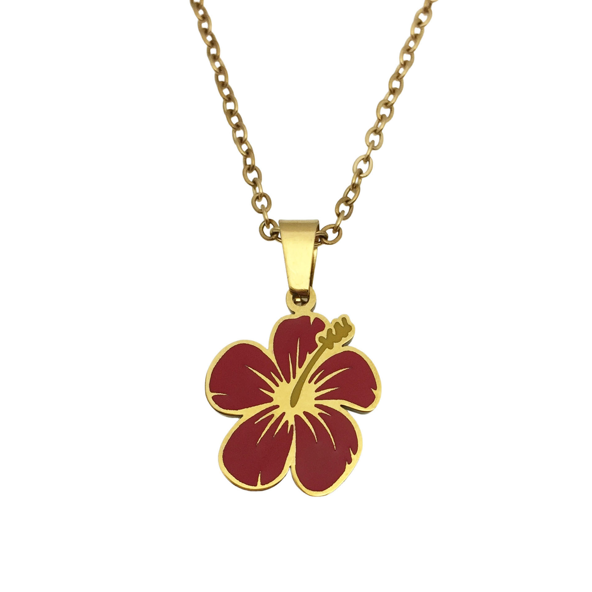 Gold necklace