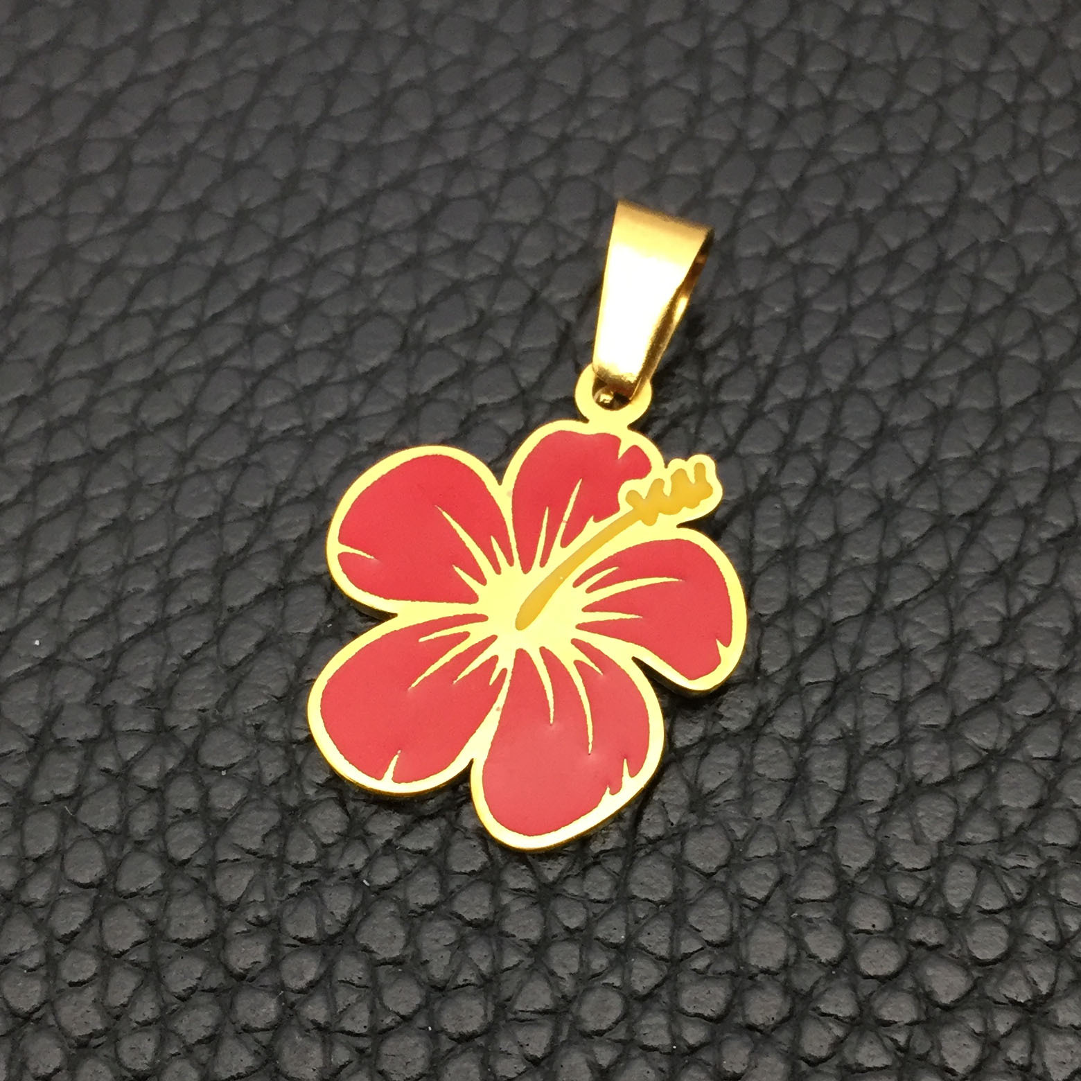 Golden pendant