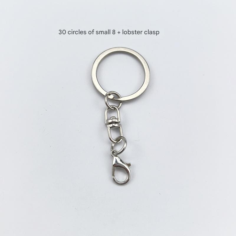 30 circles small 8 lobster clasp