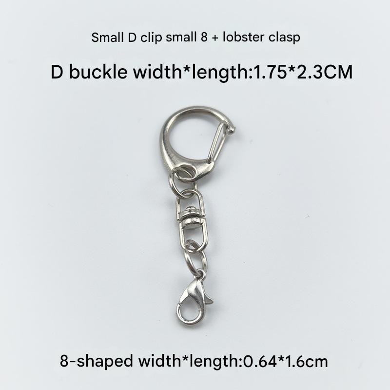 Small d clip small 8 lobster clasp