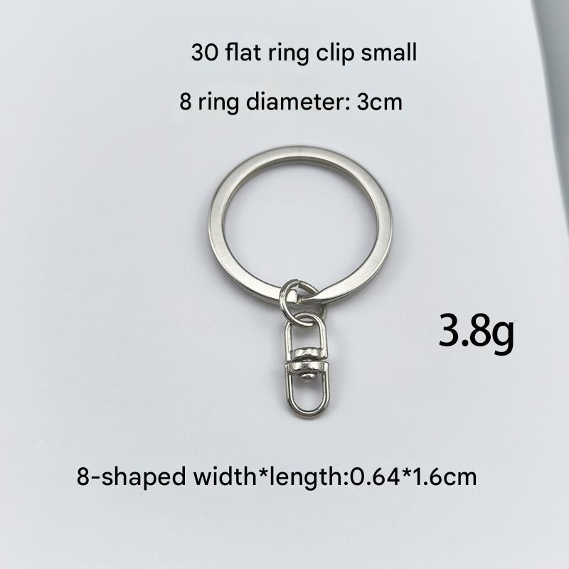 30 flat circle clip small 8