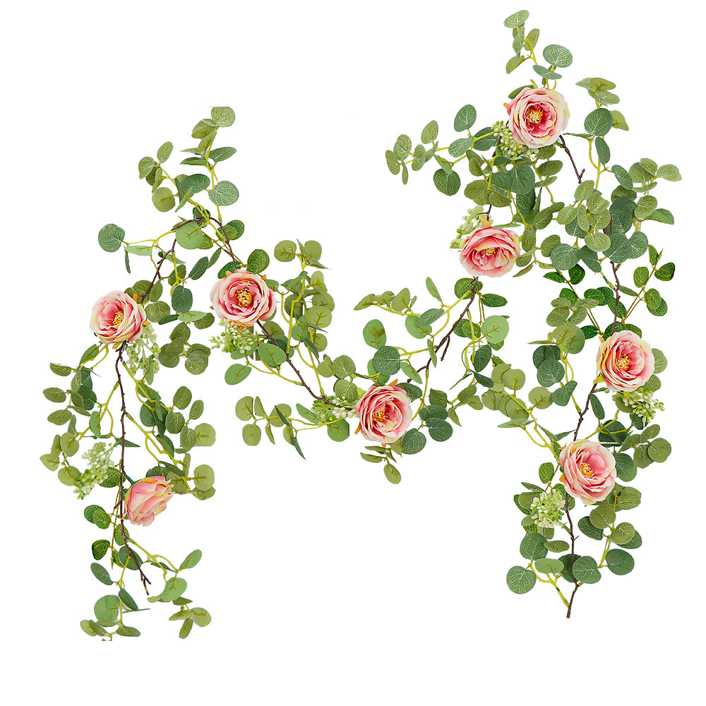 Money Leaf Flower Vine Pink