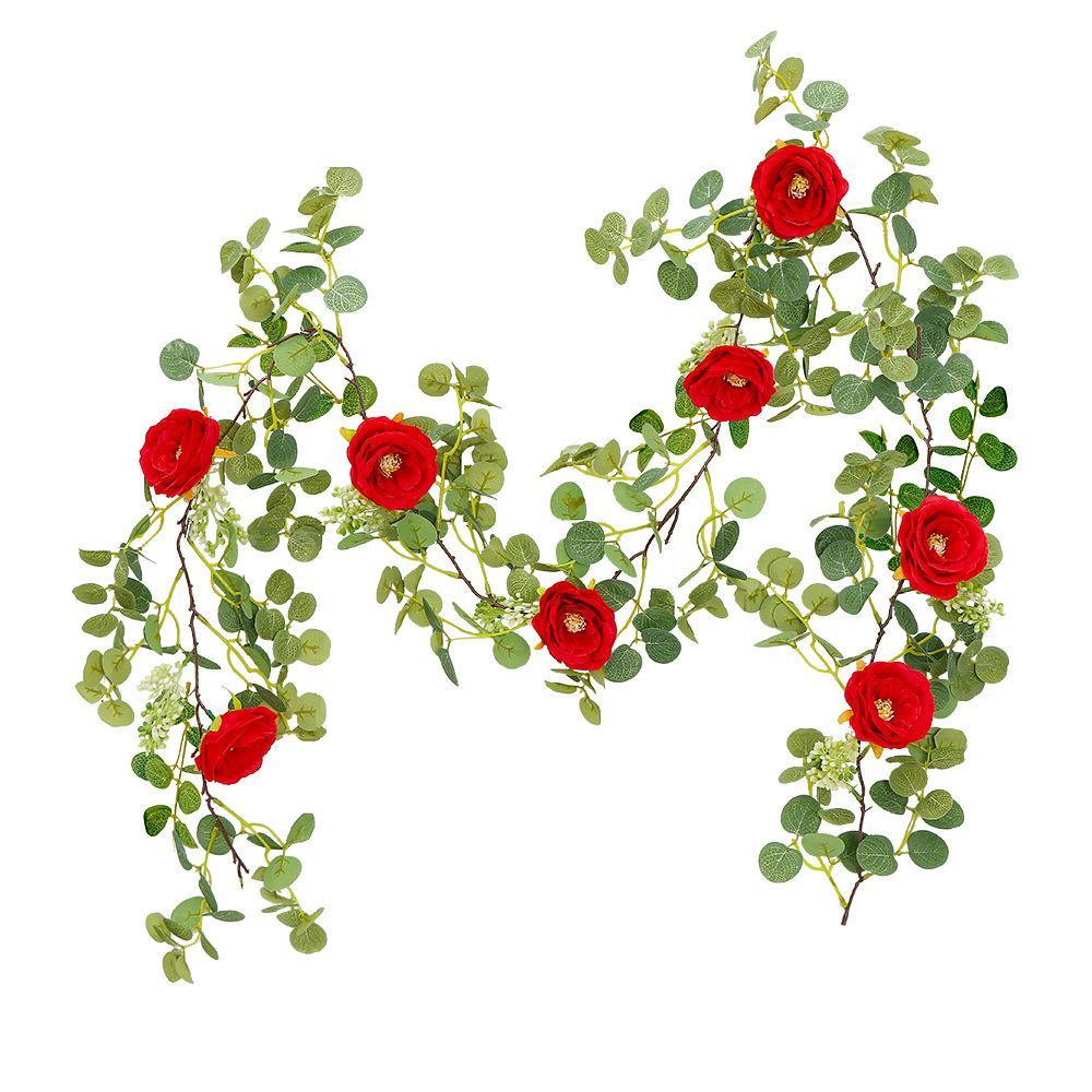 money leaf flower vine red