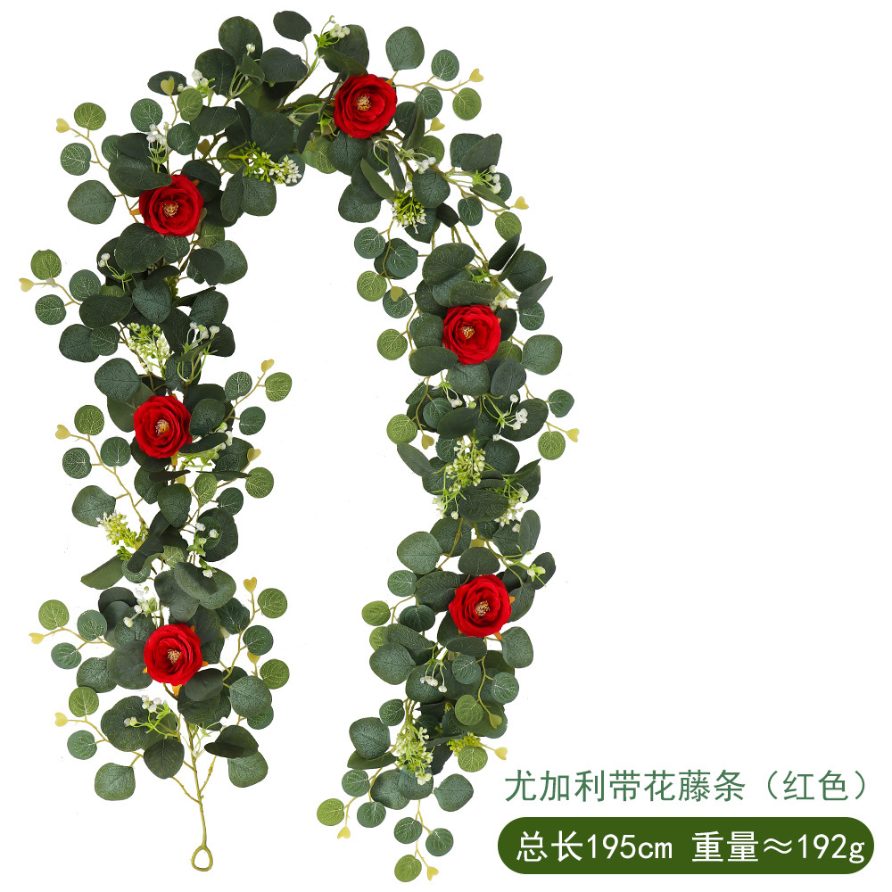 72 Eucalyptus Rattan Red