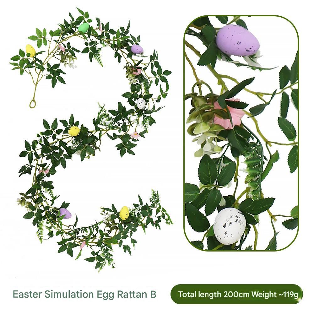 Easter egg rattan A