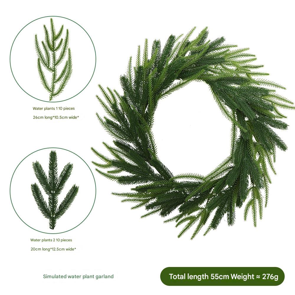 Artificial aquatic grass Garland