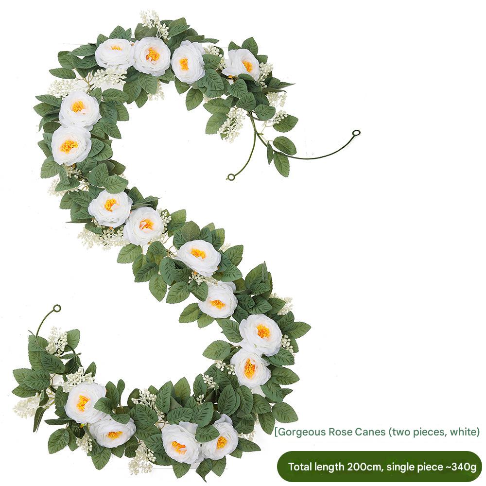 Brilliant Rose Rattan (White)